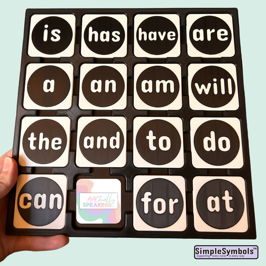 SimpleSymbols™ "Extra Words" Communication Tiles