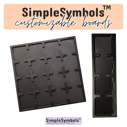 SimpleSymbols™ Core Communication Tiles - Boards