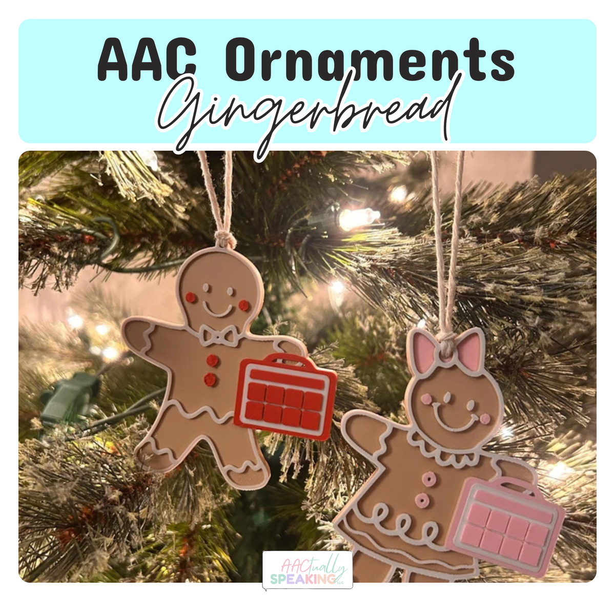 AAC Gingerbread Ornaments